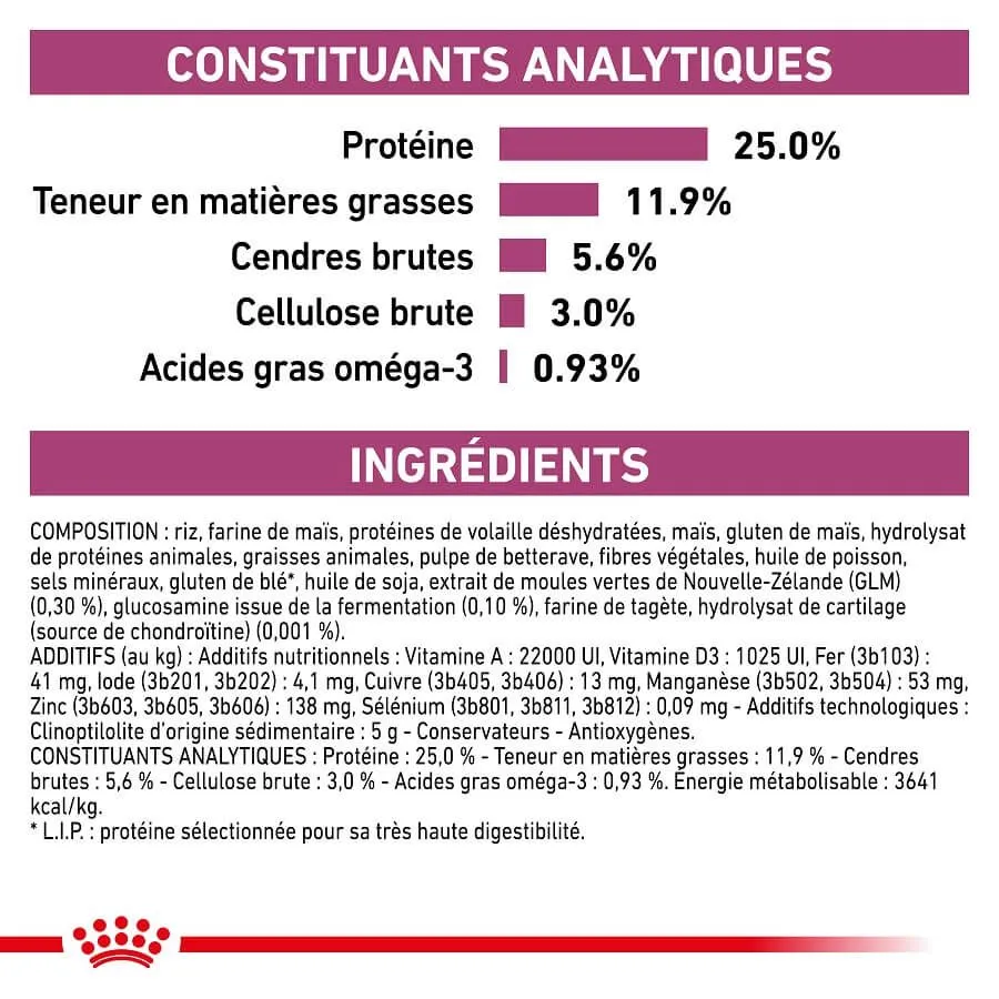 Royal Canin Veterinary Diet Royal Canin Vet Chien Mobility Support 7 Kg 6 Royal Canin Veterinary Diet Royal Canin Vet Chien Mobility Support 7 Kg – Image 4