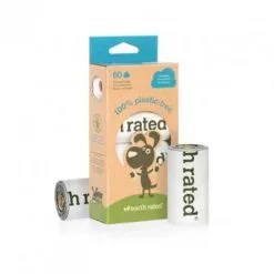 Earth Rated Sacs à Crottes Biodégradables 60 Sacs