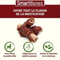 Smartbones Sticks Mini Wrap Au Poulet Pour Chien 9 Pcs -nourriture pour chien Ventes 2023 smartbones sticks mini wrap au poulet 9 pcs 4