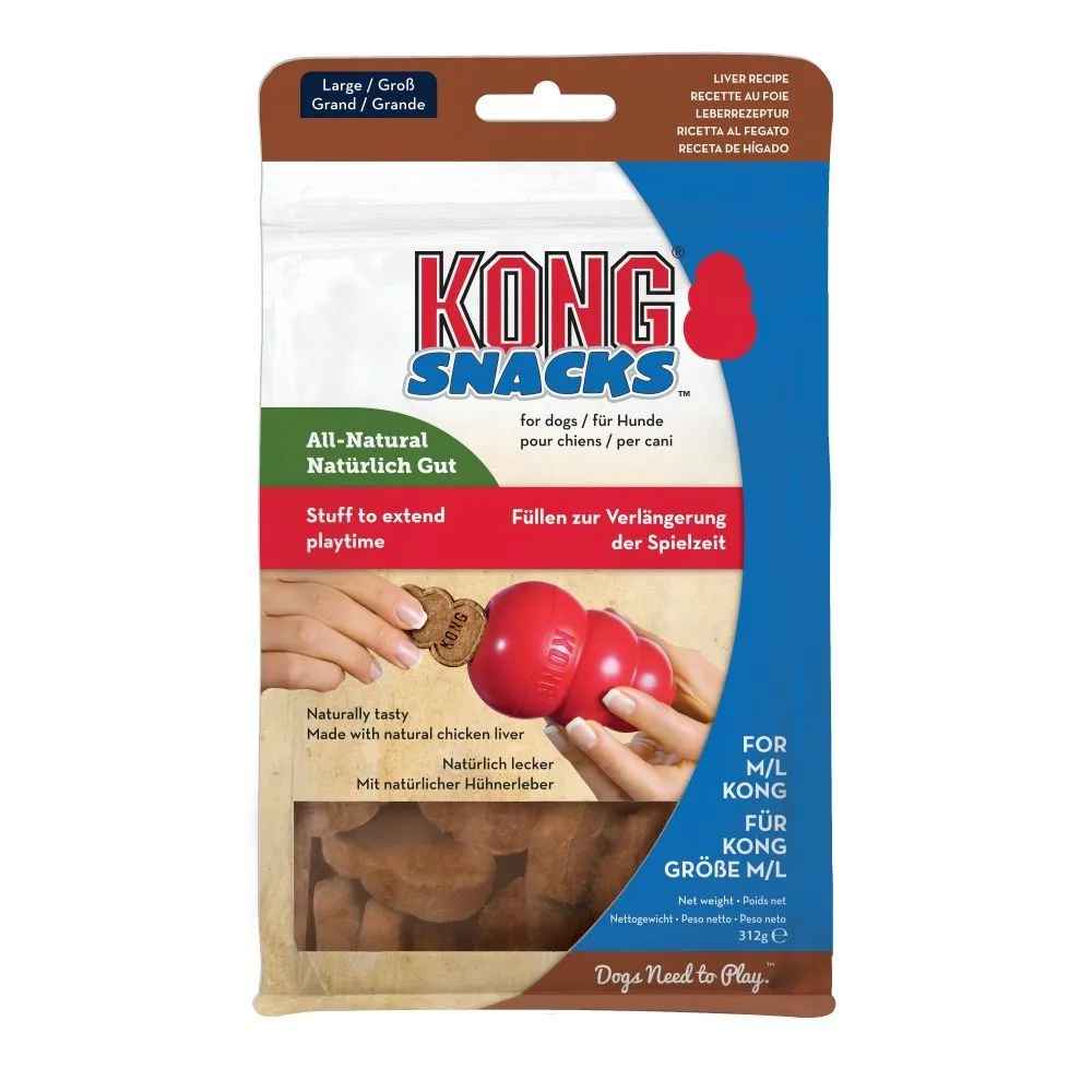 KONG Snacks Liver Au Foie Pour Chien L 4 KONG Snacks Liver Au Foie Pour Chien L – Image 2