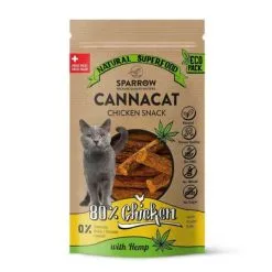 Sparrow Bâtonnets CannaCat Poulet Chat 50 G