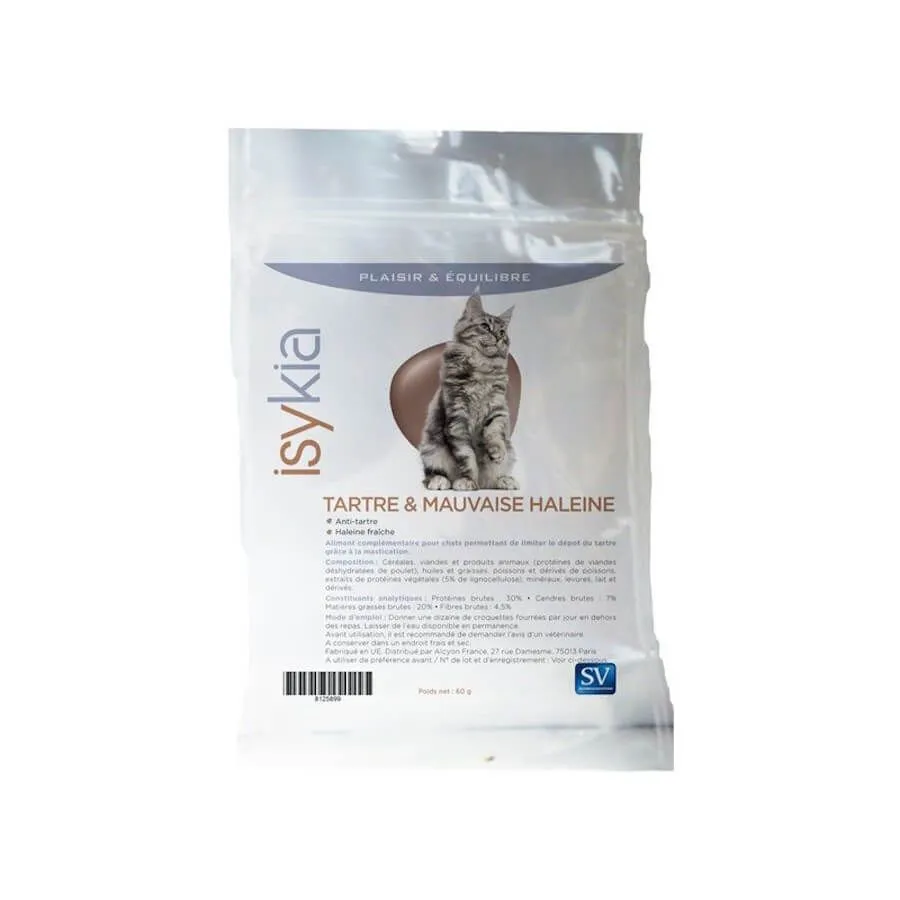 Gamme SV Isykia Plaisir Tartre Chat 60 G