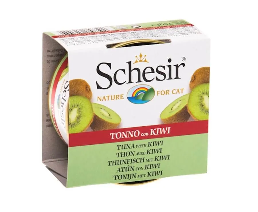 Schesir Thon Kiwi Pour Chat 14 X 75 G 3 Schesir Thon Kiwi Pour Chat 14 X 75 G