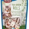 Trixie Premio Fish Chicken Rolls Pour Chat 50 G -nourriture pour chien Ventes 2023 trixie premio fish chicken rolls pour chat 50 g