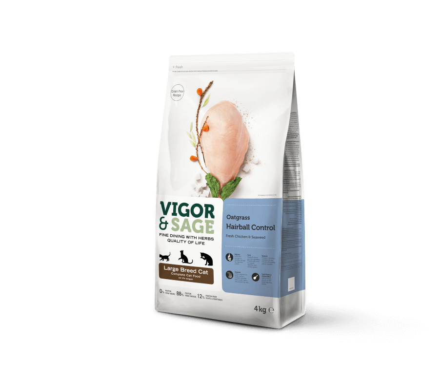 Vigor Sage Vigor & Sage Chat Grande Race Hairball Control 4 Kg 3 Vigor Sage Vigor & Sage Chat Grande Race Hairball Control 4 Kg