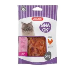 Snack! Zolux SNACK' Mini Filet De Poulet Pour Chat 50 G