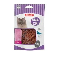 Snack! Zolux SNACK' Mini Lamelles Au Canard Pour Chat 50 G